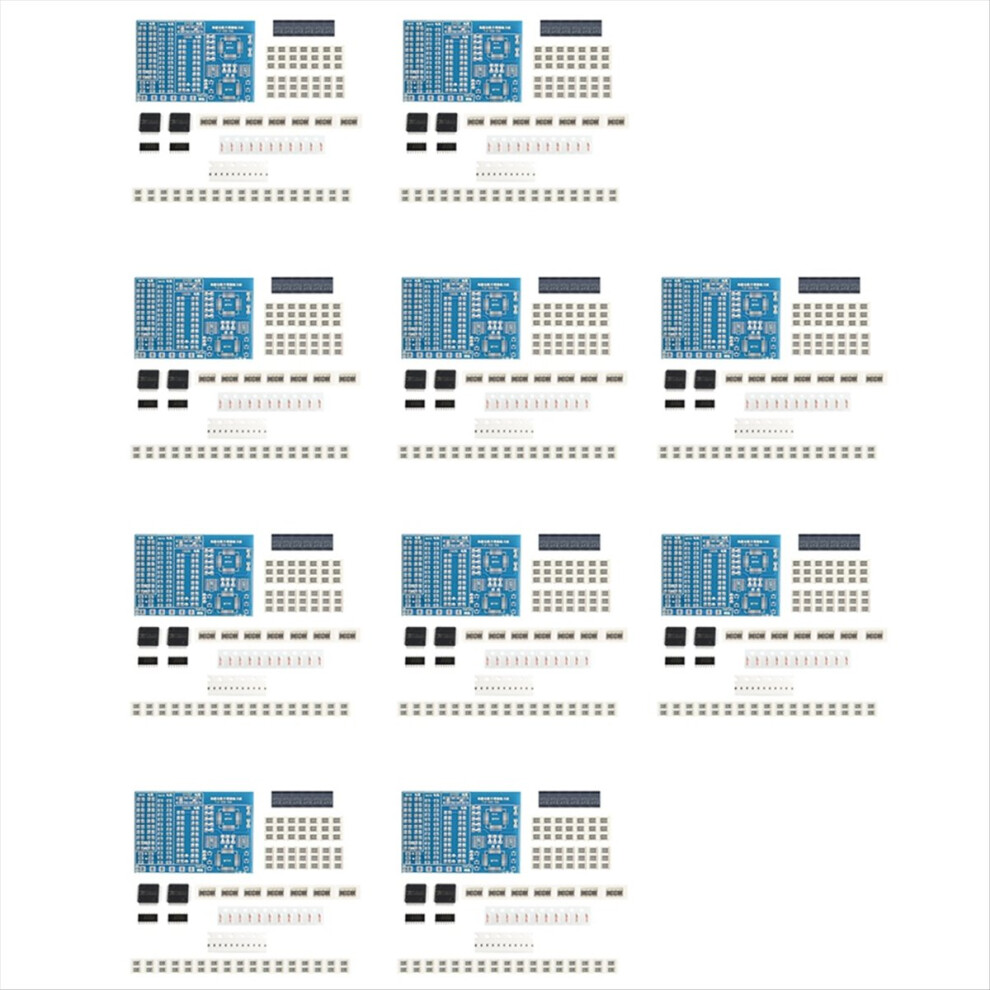 10 Sets Welding Practice Circuit Board Kit For Smt Skill Training 4853721225964