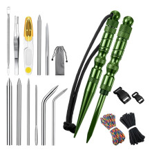 12 Pcs Paracord- Knotter Tools Set Stainless Steel Marlinspike Set