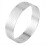 10Pack 8cm Edelstahl Torte Ringe Rund Torte Ringe Perforation 7