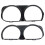 Front Headlight Bezel Trim Frame Lamp Cover for 3