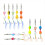 10Pcs Fishing Metal Spinners Lures with Hook 1