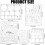 6pcs Circle Template for Drafting, Geometric Shape Stencils Circle 2