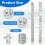 Pocket Ruler with Removable Clip 6 Pieces Precision Pocket Ruler 4