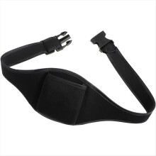 Cinto de microfone para instrutor de fitness, ajustável, para transporte na cintura