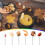 12 Garfos de Fondue de Aço Inoxidável com Código de Cores de 9,5 Polegadas, Garfo de Fondue 5