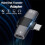 OTG 2 in 1 Double USB Type C Splitter to Type C Charger Adapter A 3