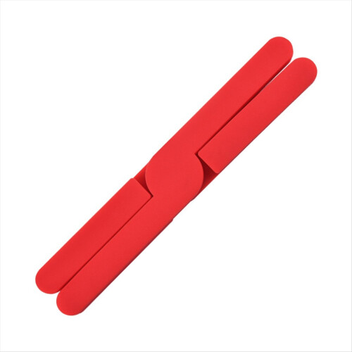 Foldable Dining Table Mat - Non-Slip, Heatproof Pot Holder, Red 1