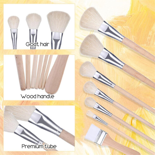 Acrylic Paint Brushes Set,Blending Brushe for Card Making Stencil 1