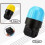 1Pc Μουσική Σημειογραφία Stamp Roller Staff Μπλε λευκό 3