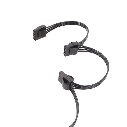 PCIe 6Pin samec na 3 IDE napájací kábel pre 2