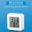 1207 Mini Electronic Temperature and Humidity Meter Car Thermometer 7