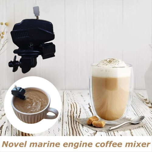 Bådmotor Kaffeomrører, Imiteret bådpropel Kaffeomrører Legetøj 1