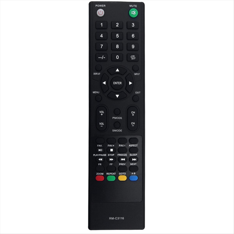 Replace Rm-C3116 Remote Control For Lcd Led Smart Tv Rm-C3116 4852041422336