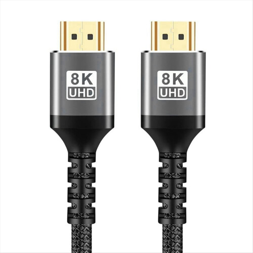 Cabo Ultra HD Multifuncional HDTV Compatível com 8K 2.1 48 Gbps 1