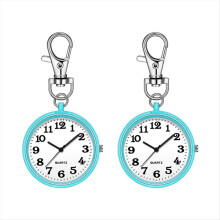 2 relógios de bolso de quartzo para enfermeiras, azul