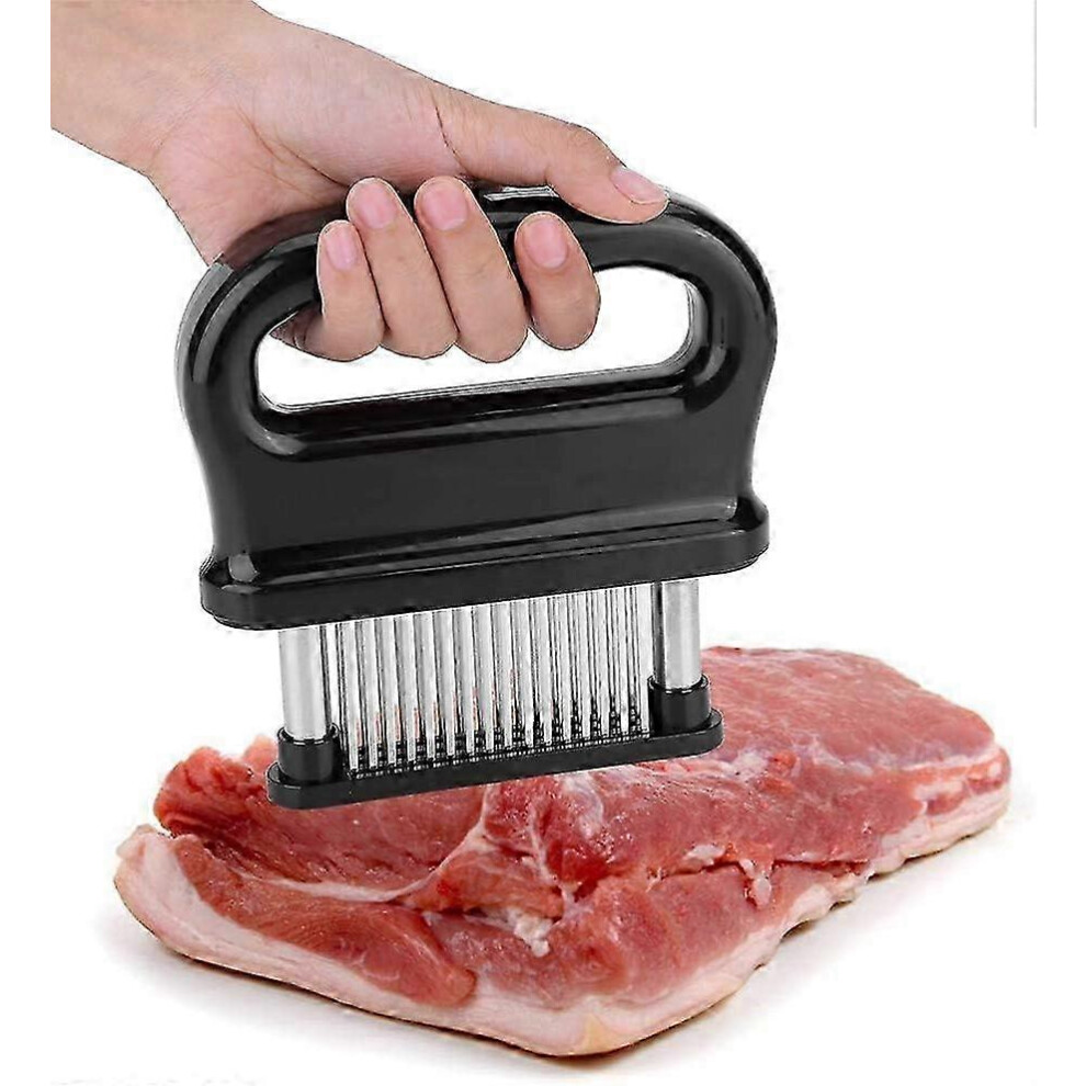 New 2024 Meat Tenderizer with 48 Stainless Steel Needles, Meat Tenderizer Kitchen Tool for Tenderizing Beef