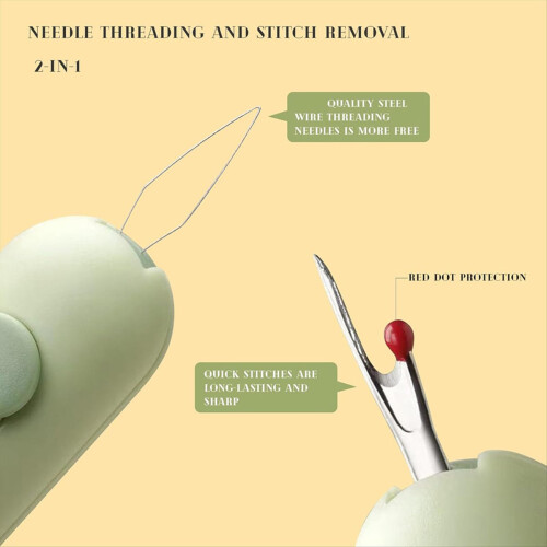 2-σε-1 Automatic Needle Threaders Seam Ripper,Needle Threaders 1