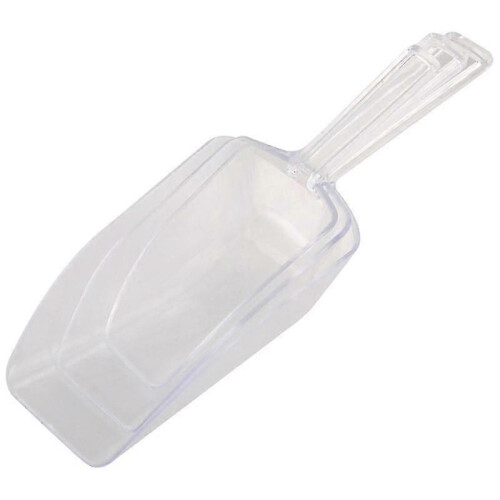Set of 3 transparent plastic ice cream scoops 2