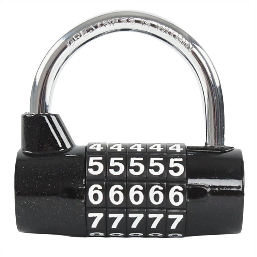 5 Digit Combination Travel Password Lock With Zinc Alloy 4852041409498