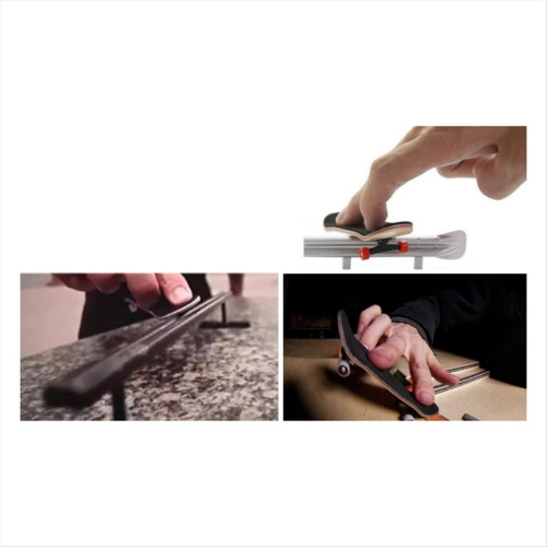 Mini Finger Skateboard Fingerboard Skatepark coloré 2