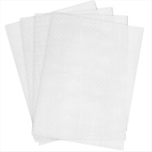 4 PCS 14 Count Kunststoff Mesh Canvas Blatt 14 CT Kunststoff Aida Weiß