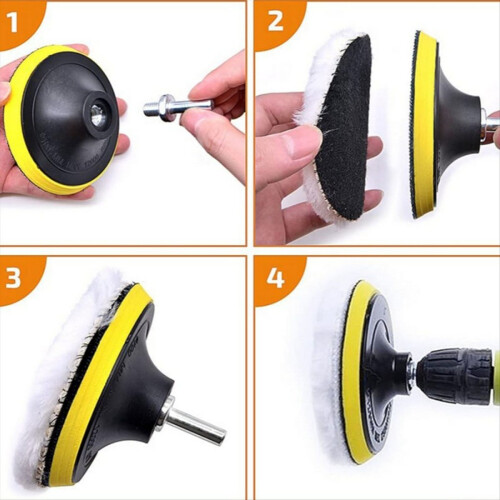 Σετ εργαλείων στίλβωσης Auto Paint Care Polisher Pads για γυαλιστικό αυτοκινήτου 2