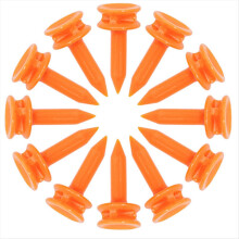 Cup Tee Golf Tee Golf Limit Pin Πλαστική θήκη για μπάλα 25mm Πορτοκαλί