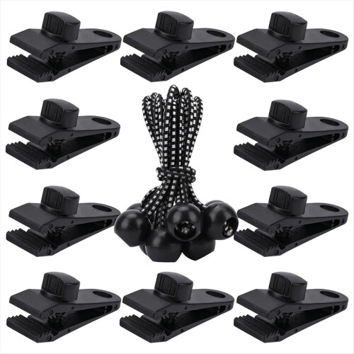 Tarp Clips Heavy Duty Lock Grip, 20 Pack Σφιγκτήρες Tarp