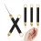 3 PCS Portable Titanium Toothpicks, Black 4