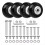 4τμχ Ζάντες αντικατάστασης βαλίτσας 40mmx18mm 1
