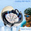 Reusable Cooling Hat with Ice Bag Pad,Prevent Heat Stroke 3