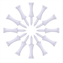 Cup Tee Golf Tee Golf Limit Pin Πλαστική θήκη για μπάλα 51mm Λευκό