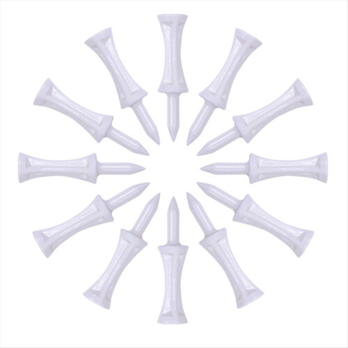 Cup Tee Golf Tee Golf Limit Pin Πλαστική θήκη για μπάλα 51mm Λευκό