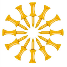 Cup Tee Golf Tee Golf Limit Pin Πλαστική θήκη για μπάλα 43mm Κίτρινο