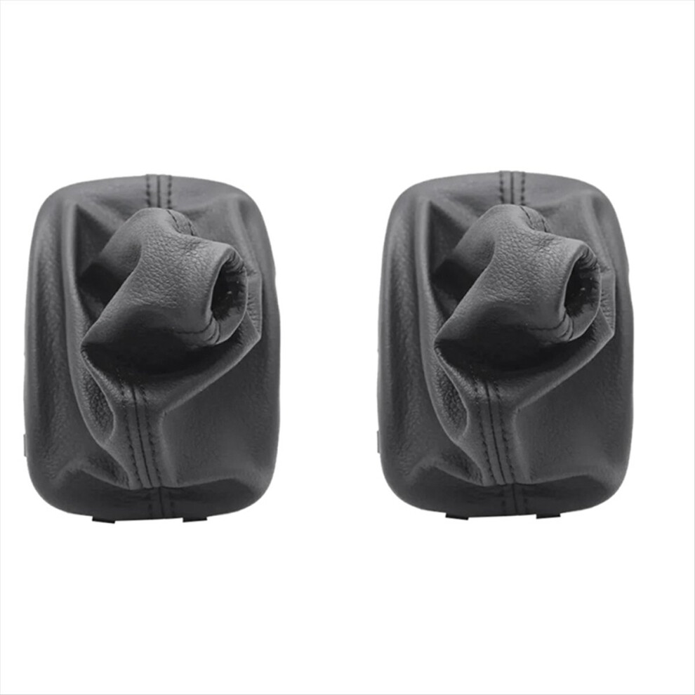 Car Automatic At Leather Gear Shift Knob Dust-Boot Cover 4852041416571