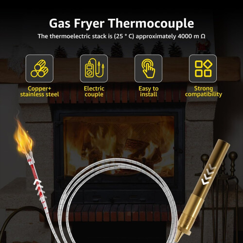 Thermopile Generates, 750 Millivolt Thermopile Generators Assmbles 1