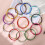 12 Rolls έγχρωμο αλουμίνιο CraftWire 18 Gauge 1mm Artistic Bendable 5