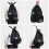 Swim Bag Mesh Drawstring Backpack for Swimming, Gym, Pool, Gray 2