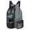Swim Bag Mesh Drawstring Backpack for Swimming, Gym, Pool, Gray 1
