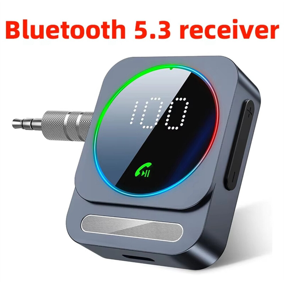 Bluetooth 5.3 Receiver Aux Audio Adapter Car Home Stereo 4852041466088