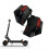 Luzes de seta dianteiras para scooter KuKirin G2 MAX 3