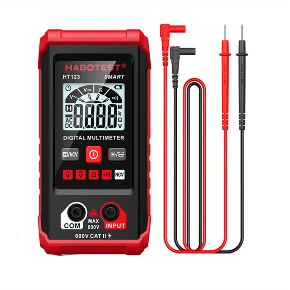 Ht123 Digital Multimeter,Ac/Dc Voltage Resistance Continuity 4852900827104