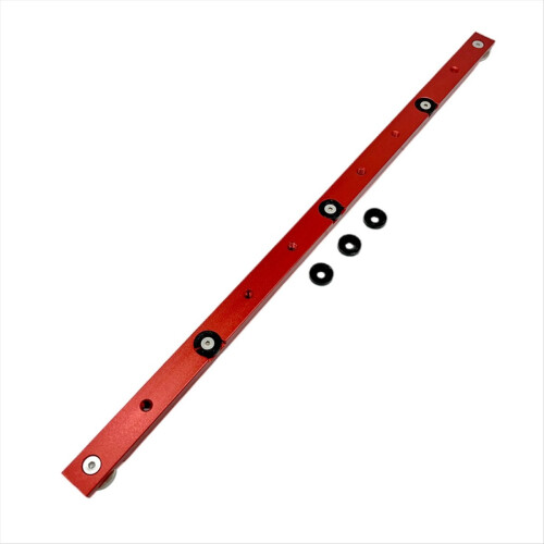 Ξυλουργική T-Track Slider Limitable Mitre Bar Rail Slider Red