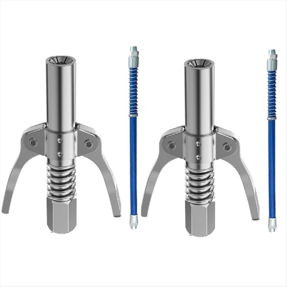 Dual Handle Gear Grease Nozzle, with Spring Flexible Hose-image-OPC-PGMNCTR-NEW