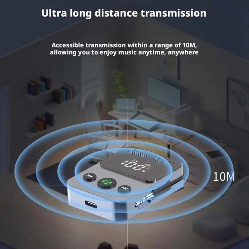 Bluetooth 5.3 Transmitter Receiver Aux Adapter Technology A2dp 4852041423838