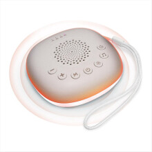 Máquina de ruído branco portátil, máquina de som serenidade para bebês relaxarem