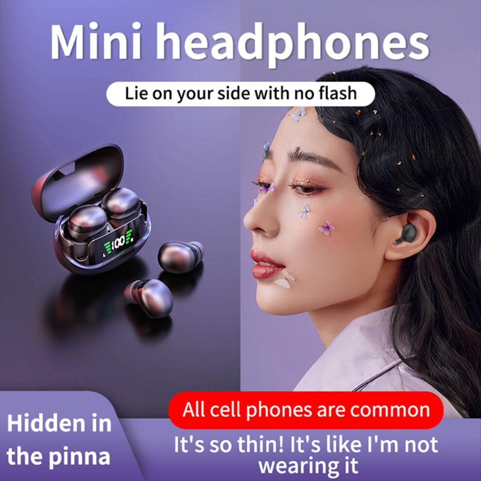 Mini Earbuds Bluetooth 5.3 Hifi Stereo Earphonesfor Work,Music B 4852900813220