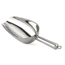 Stainless Steel Ice Scoop for Candy, Kitchen, Bar, Buffet, Party, Wedding, Heavy Duty, Dishwasher Safe