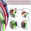Pack Reusable Foldable Food Covers, Great for Kitchen, Picnic, BBQ, Insect Proof 2