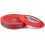 Pack of 24 reusable plastic paper plates 25 cm 1